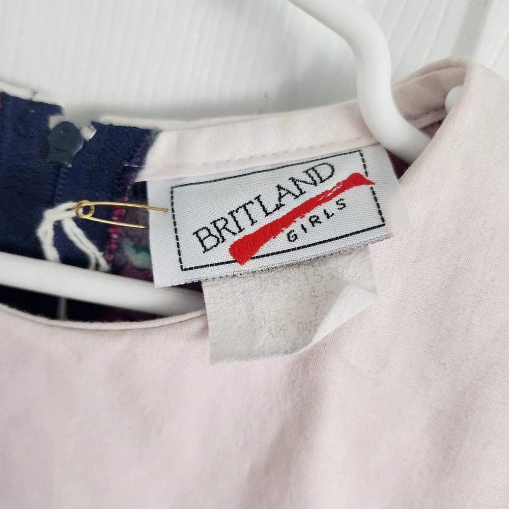 Britland Girls‎ Vintage Floral Dress